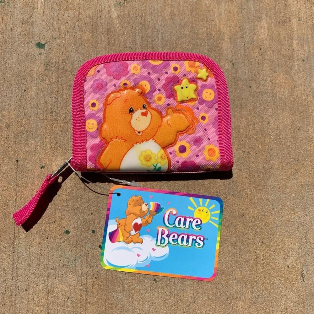 2003 Care Bears, Friend Bear coin purse / wallet